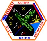 Symbol lotu Sojuza TMA-01M
