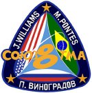 Symbol załogi Sojuza TMA-8 wg Alex Panchenko